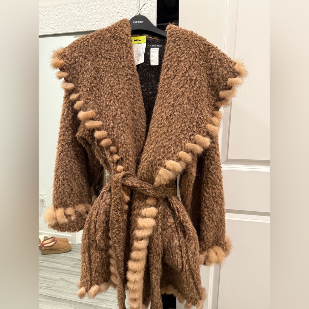 Giuliana Teso fur coat